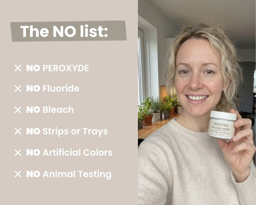 Whitening Powder with Nano-Hydroxyapatite