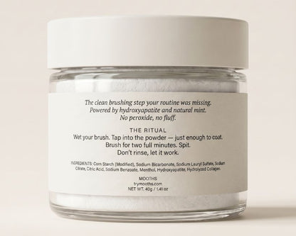 Whitening Powder with Nano-Hydroxyapatite